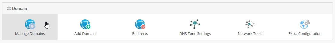 Διαχείριση τομέων πίνακα webuzo