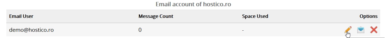 Αλλαγή κωδικού email webuzo