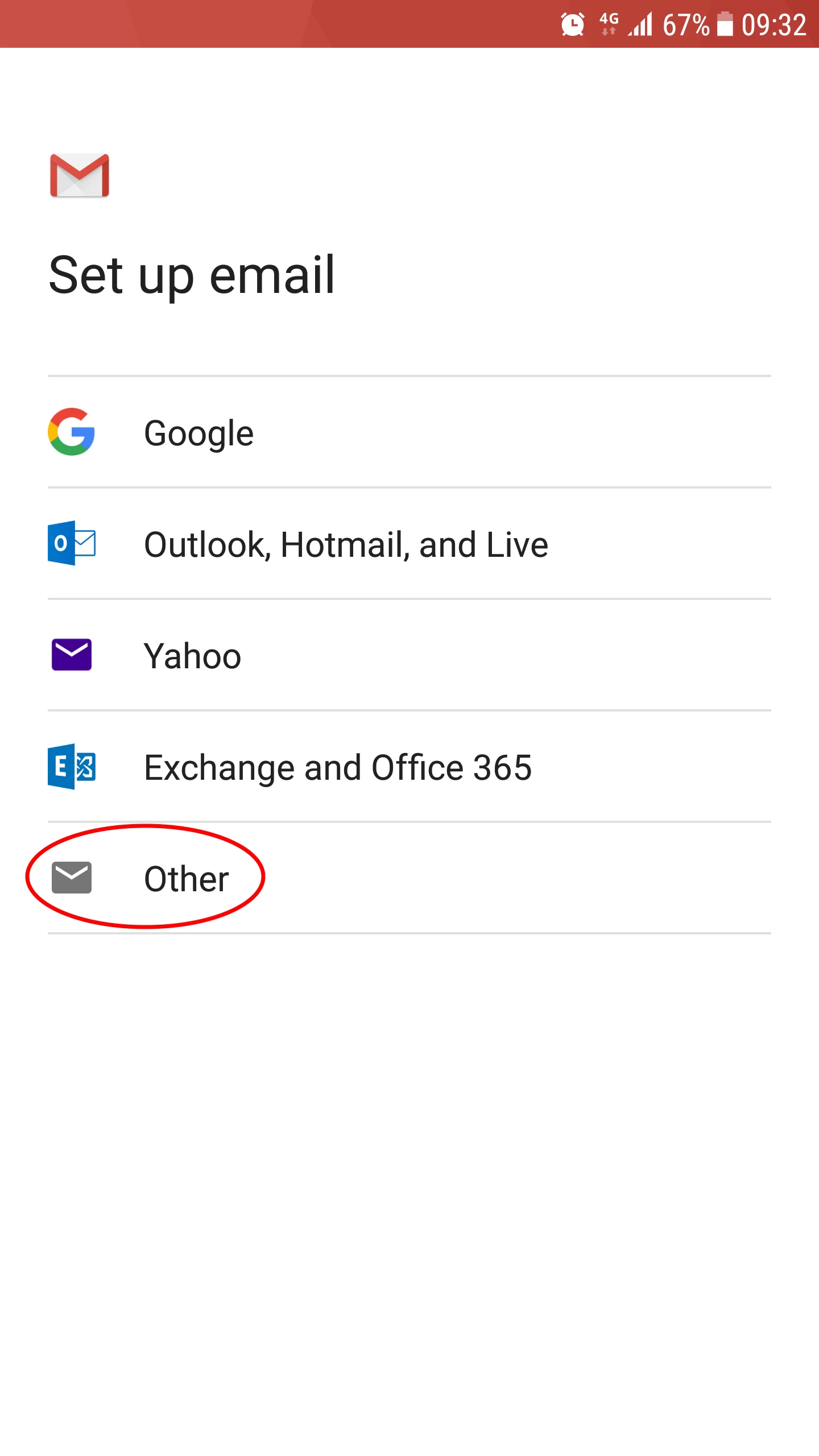 Επιλέξτε Άλλο