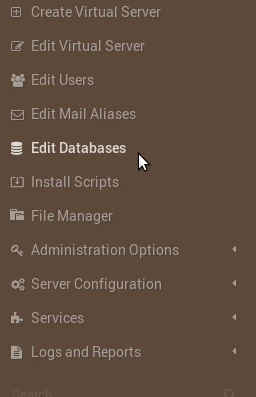 edit databases, baza date