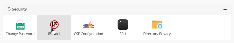 Πίνακας Webuzo IP Block